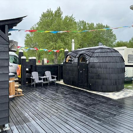 Houseboat Uitzicht Over Veluwemeer, Natuurlokatie, Prachtige Vergezichten Biddinghuizen Exterior foto