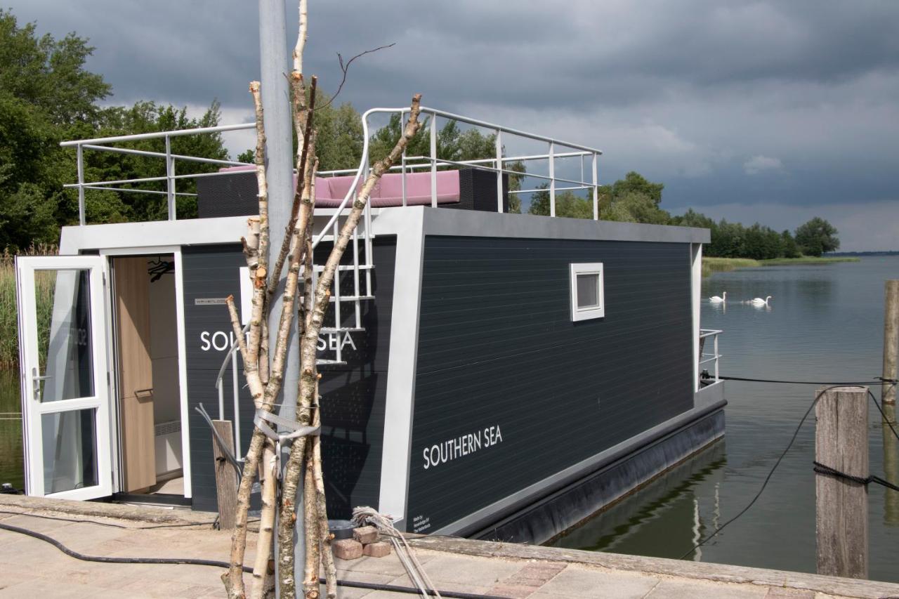 Houseboat Uitzicht Over Veluwemeer, Natuurlokatie, Prachtige Vergezichten Biddinghuizen Exterior foto